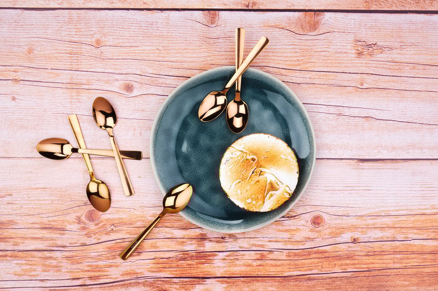 Set of 6 Telmo teaspoons - silver BJORN Brown