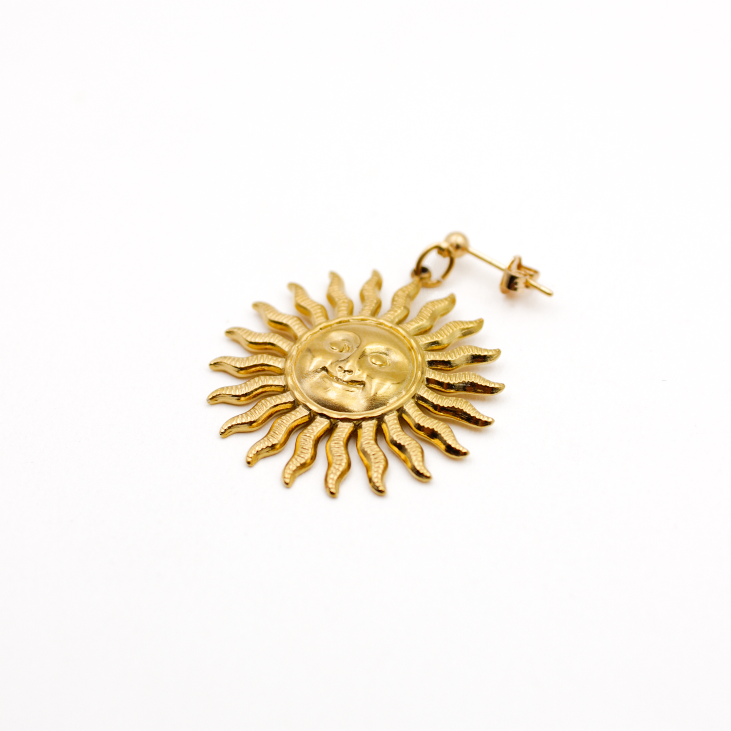 Unique Sun Earrings - Manon L'ATELIER DES DAMES Golden