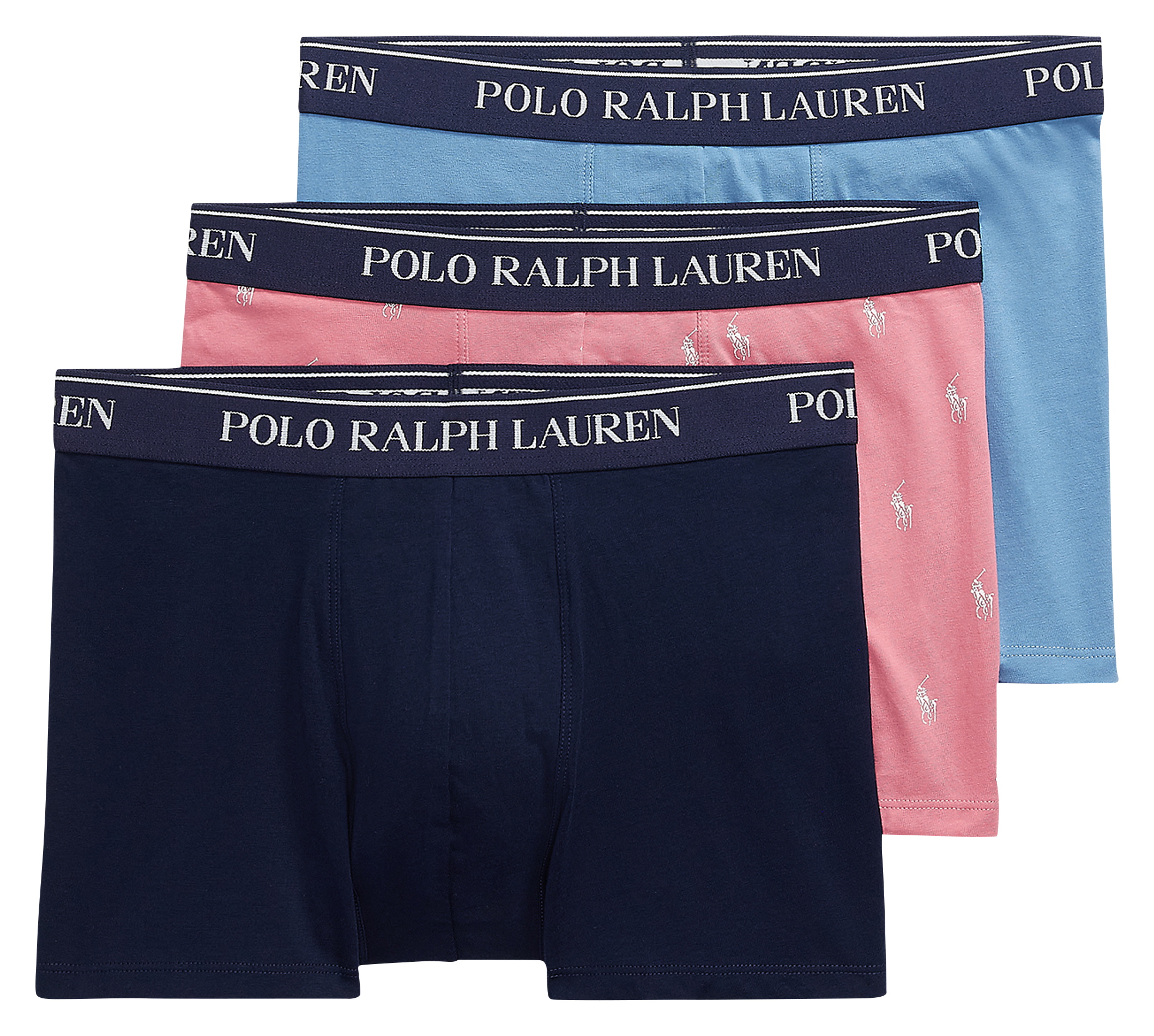 Lot de 3 boxers en coton mélangé POLO RALPH LAUREN