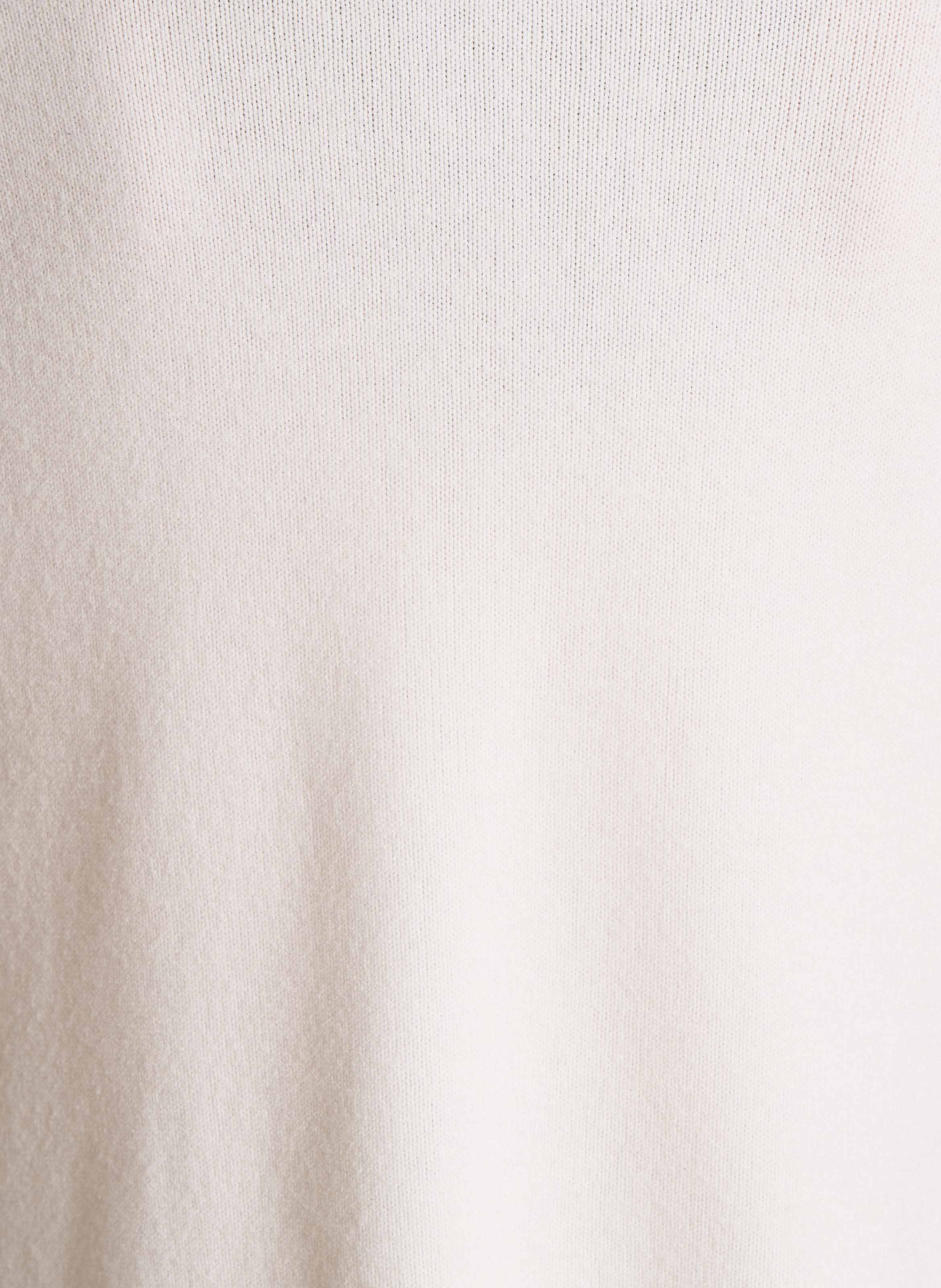 Trui met coltrui LA FEE MARABOUTEE Wit