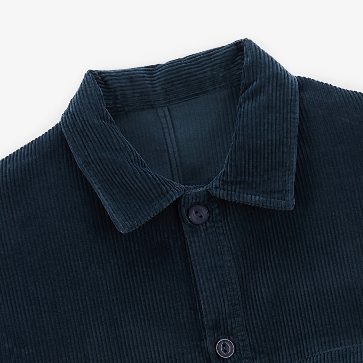 Corduroy utility jacket SERGE BLANCO Blue