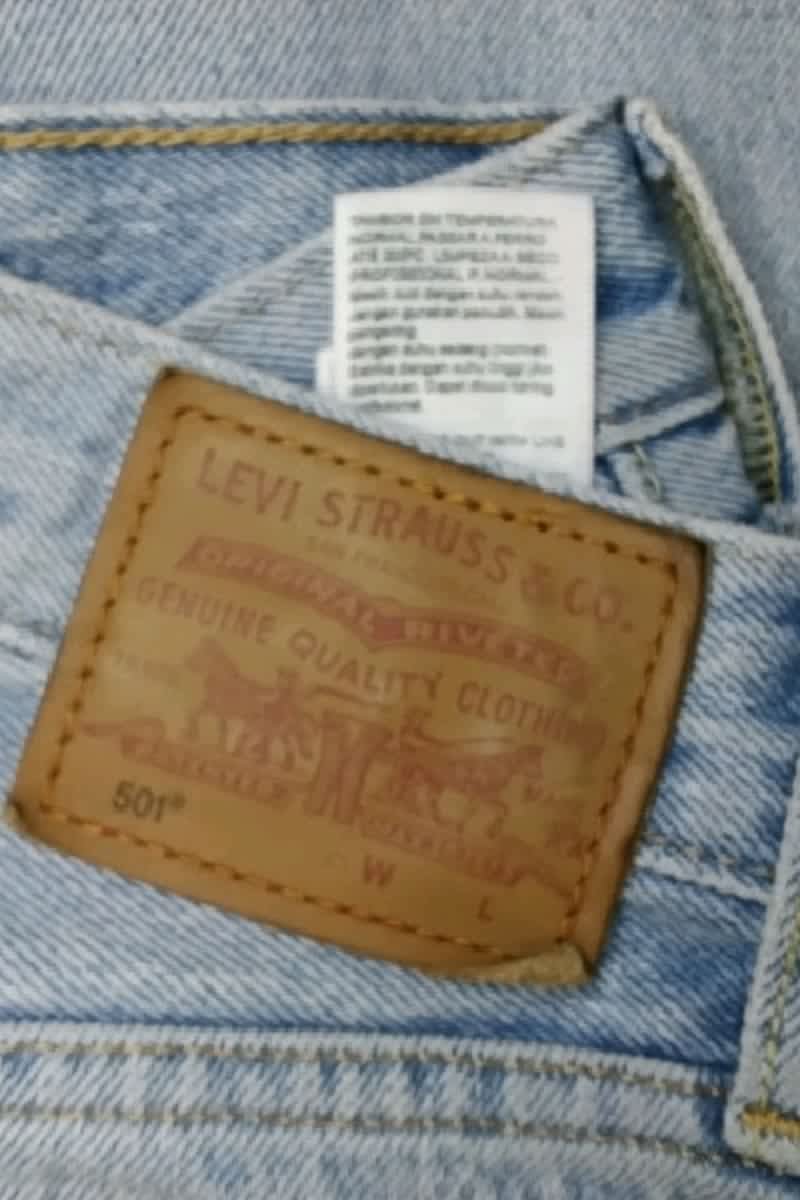 - Straight-leg jeans
- 5 pockets
- Straight cut
- Faded effect LEVI'S - Seconde main Blue