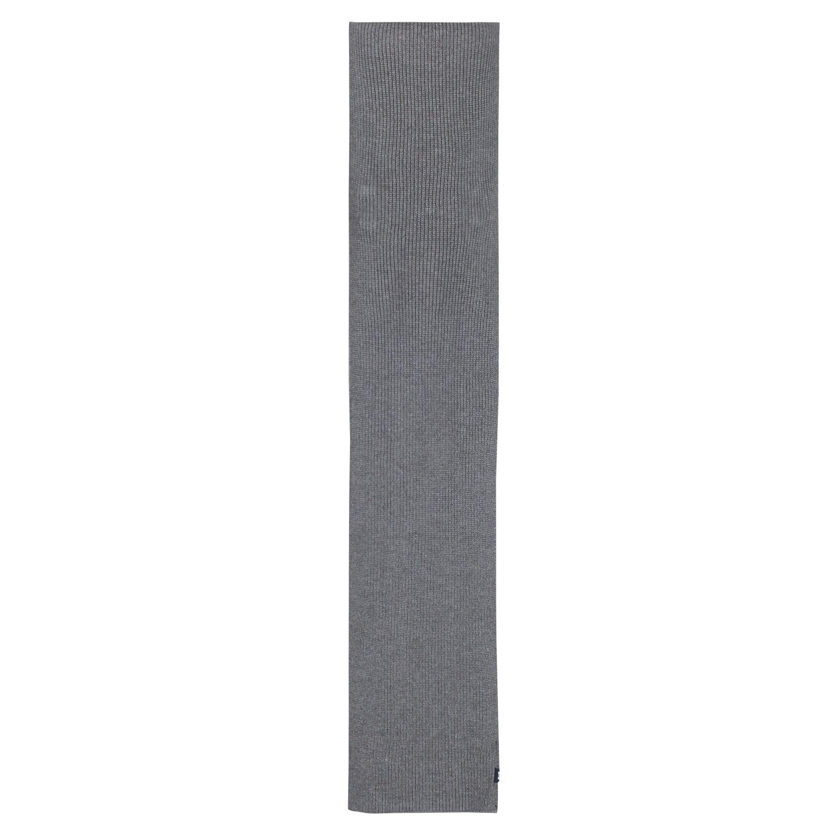 Solid rectangular knit scarf EDEN PARK Grey