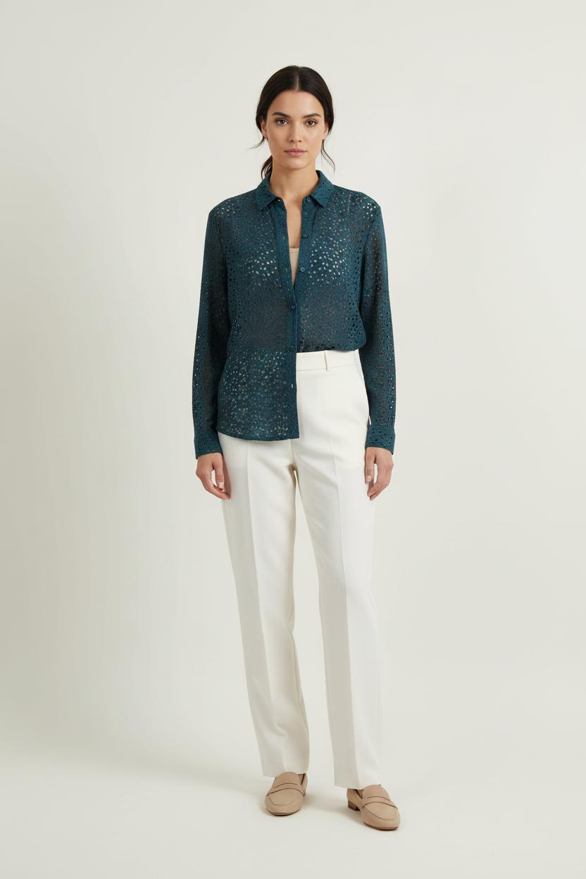 Shirt MAJESTIC FILATURES - SECONDE MAIN Blue