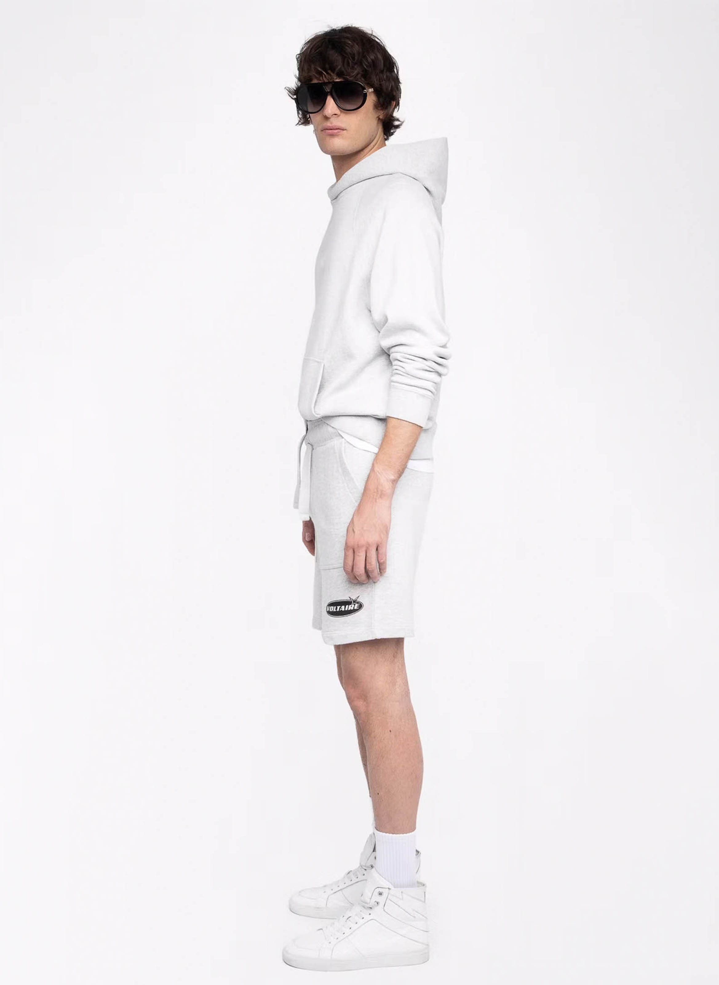 Straight cotton shorts ZADIG&VOLTAIRE Grey