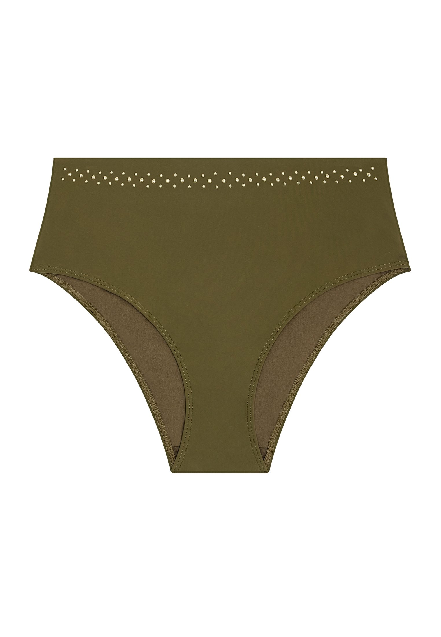 Alexa high-waisted bikini bottoms AUBADE Green