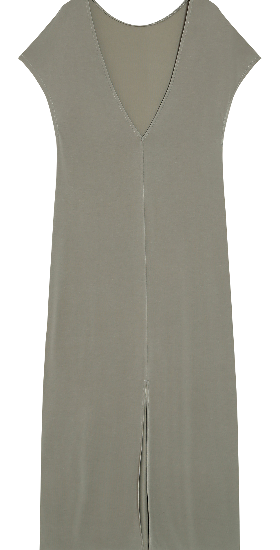 Robe longue col rond GRACE ET MILA Vert