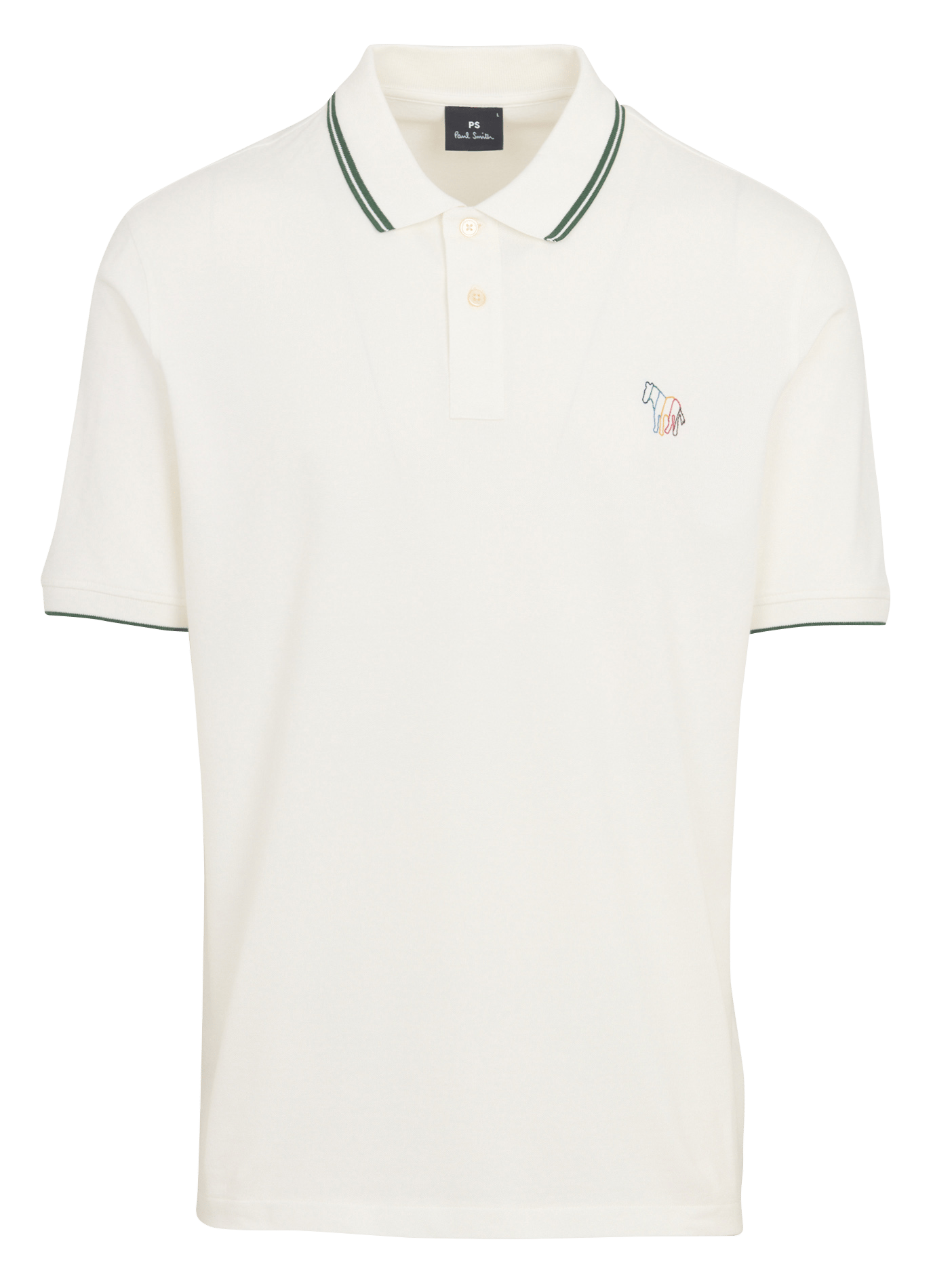 Kurzarm-Poloshirt mit Stickerei PAUL SMITH