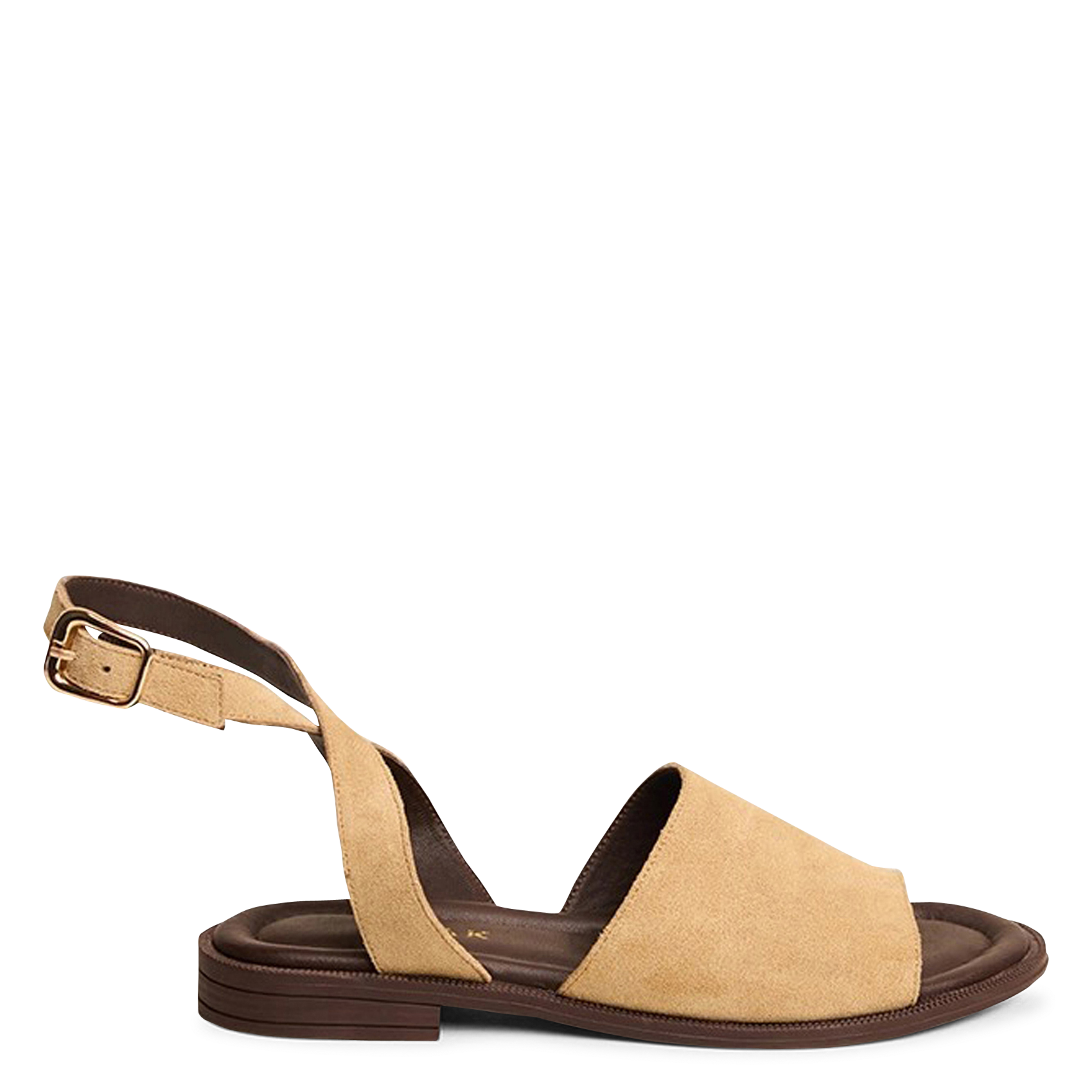 Sandales à boucles ajustables en cuir JONAK Beige