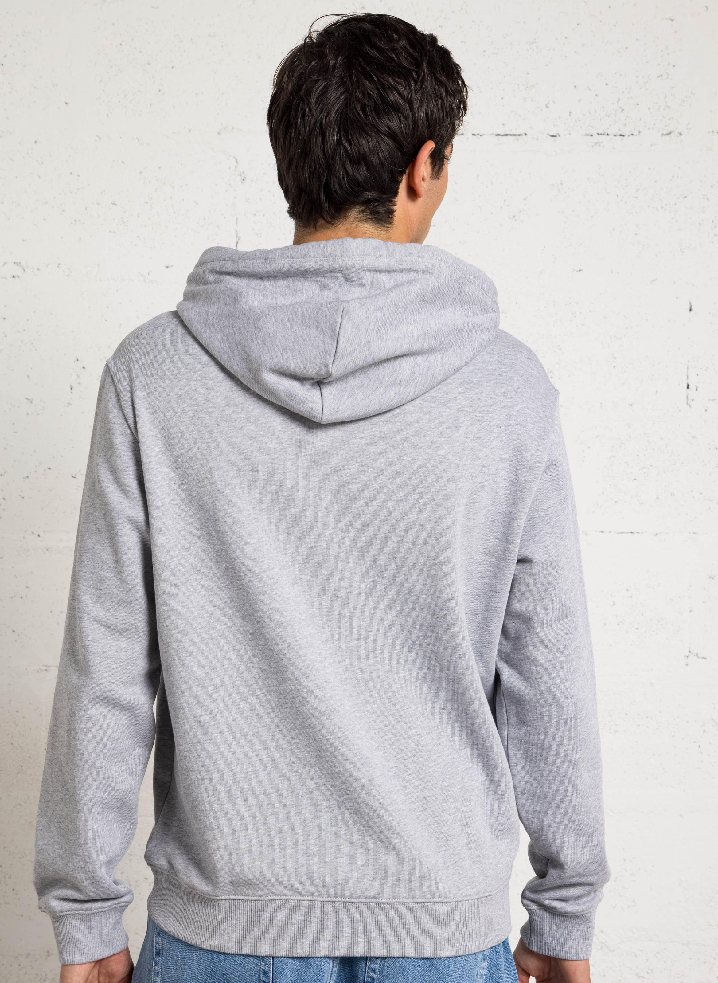 Sudadera con capucha estampada de algodón NAPAPIJRI Azul