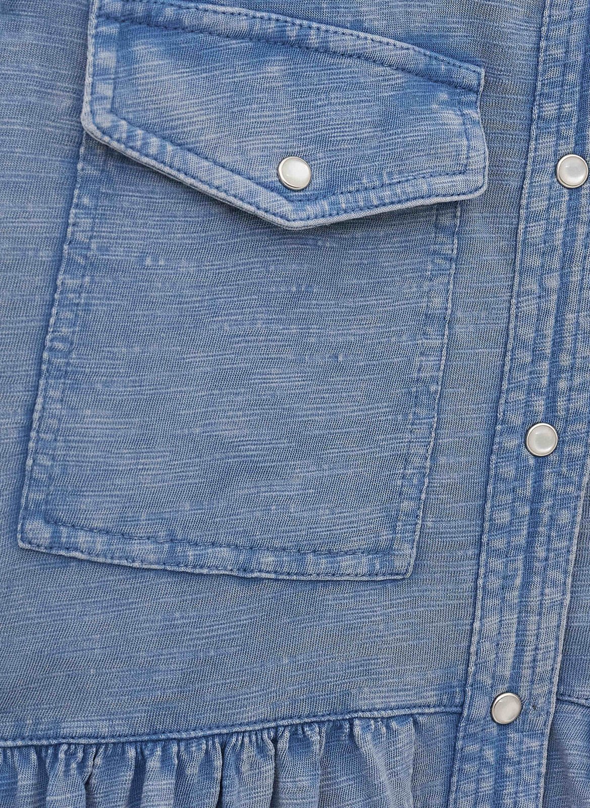 Robe courte col classique BA&SH Bleu