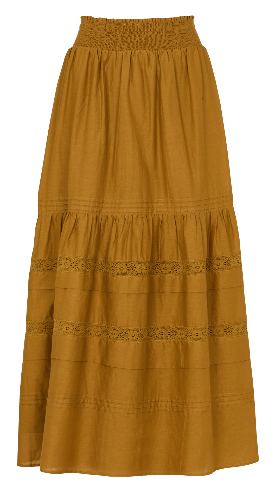 Anaïs cotton midi skirt DES PETITS HAUTS