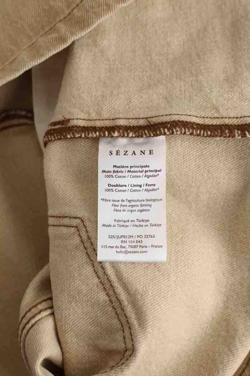 Mini skirt SEZANE - Seconde main Beige