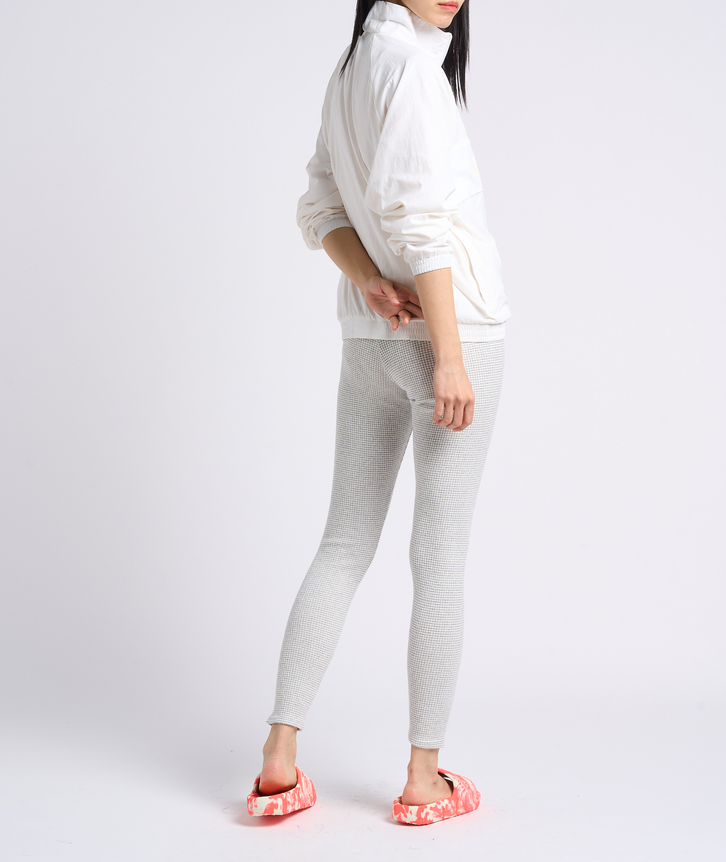 Loose-fit high-neck sweatshirt ADIDAS White