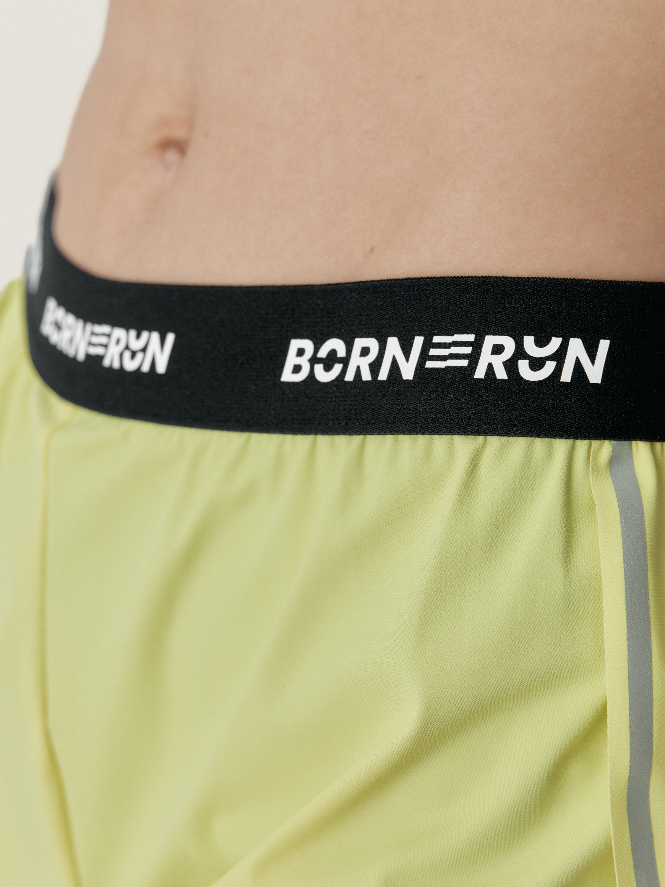 Women's running shorts for Voltrun Performance BORN Yellow