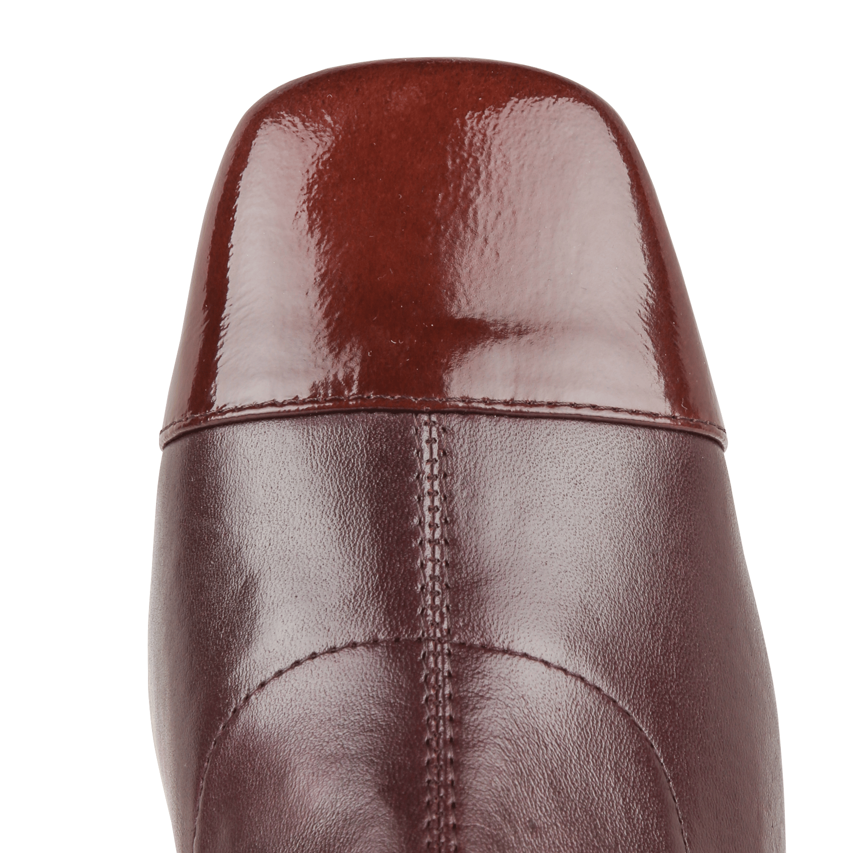 Bottines en cuir AUGUSTA Rouge