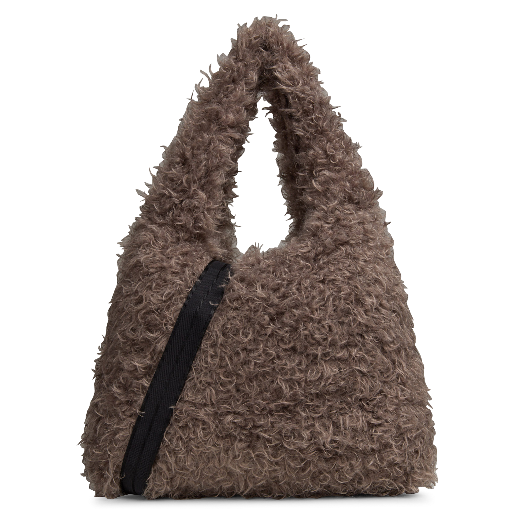 Faux fur shopper bag BELLEROSE Beige