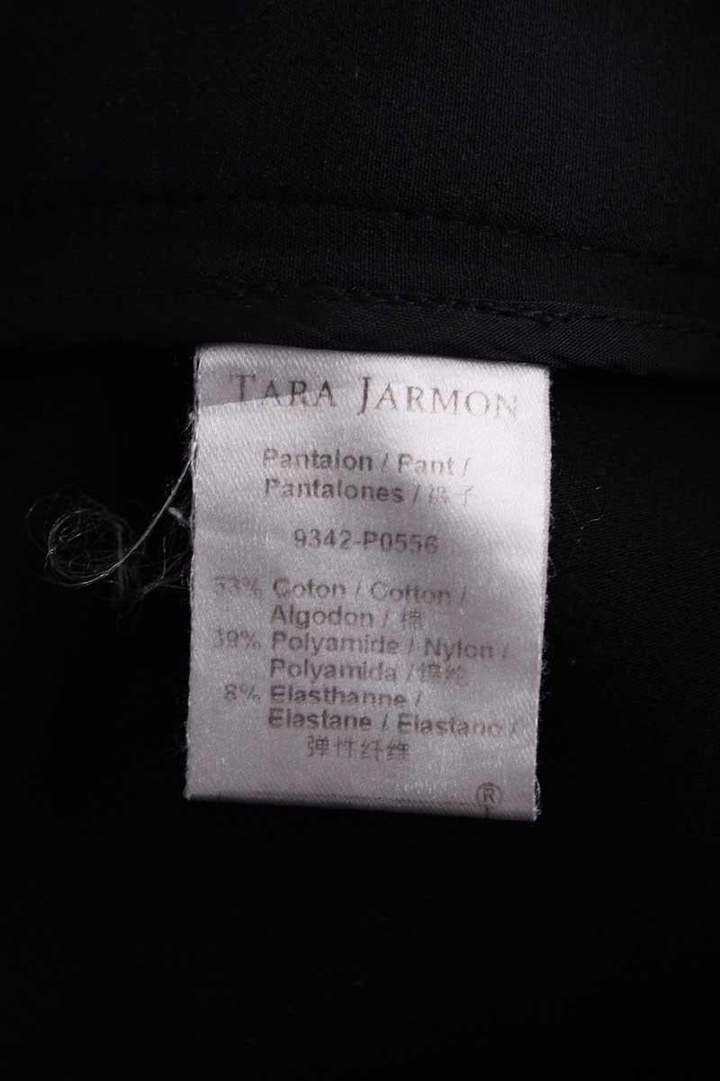 Straight-leg pants TARA JARMON - Seconde Main Black