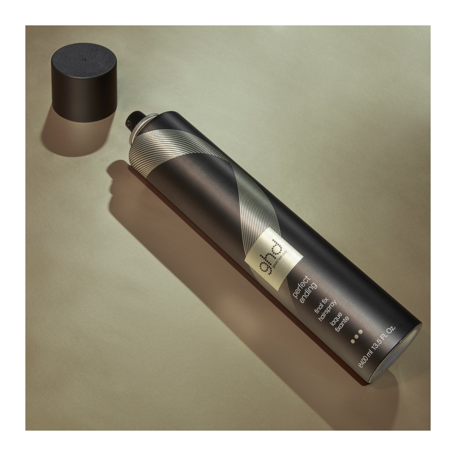 Perfect Ending - Final Fix Hair Spray 400ml GHD Noir