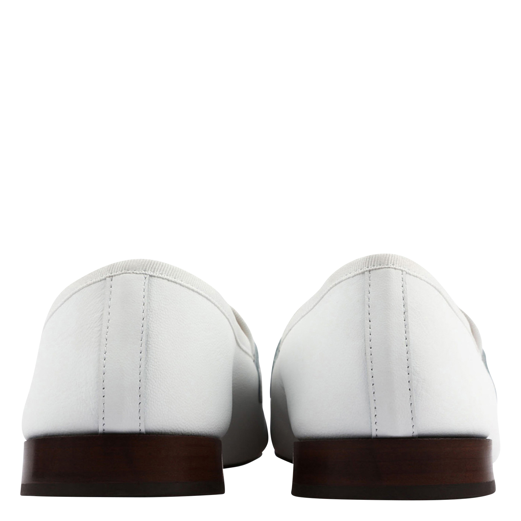 Mocassins en cuir  REPETTO Blanc