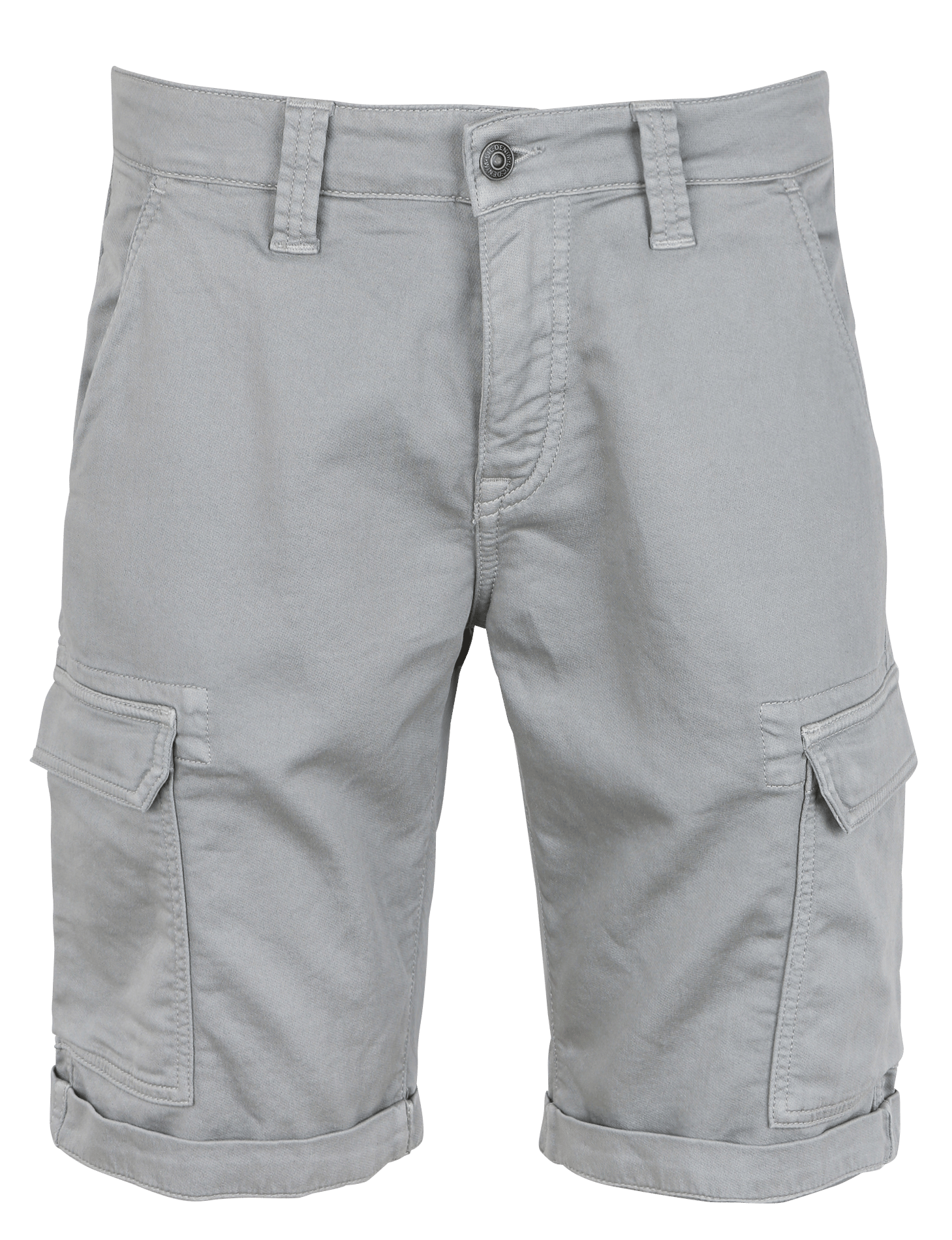 Bermuda multipoches en coton mélangé  LE TEMPS DES CERISES Gris