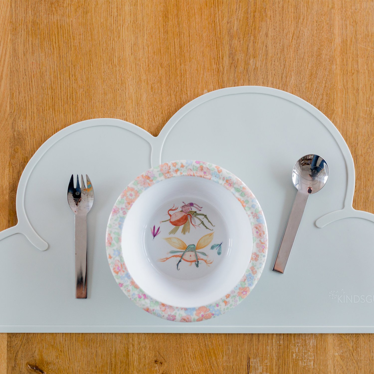 Set de table en forme de nuage en silicone KINDSGUT No Color