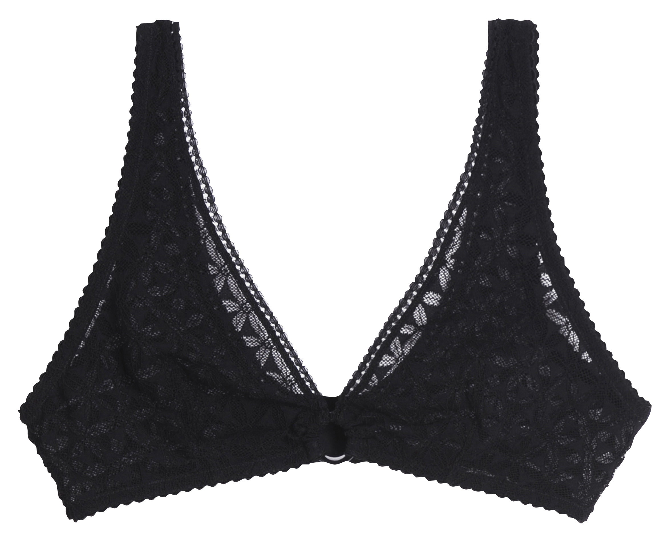 Triangel-BH aus Spitze ICONE Schwarz