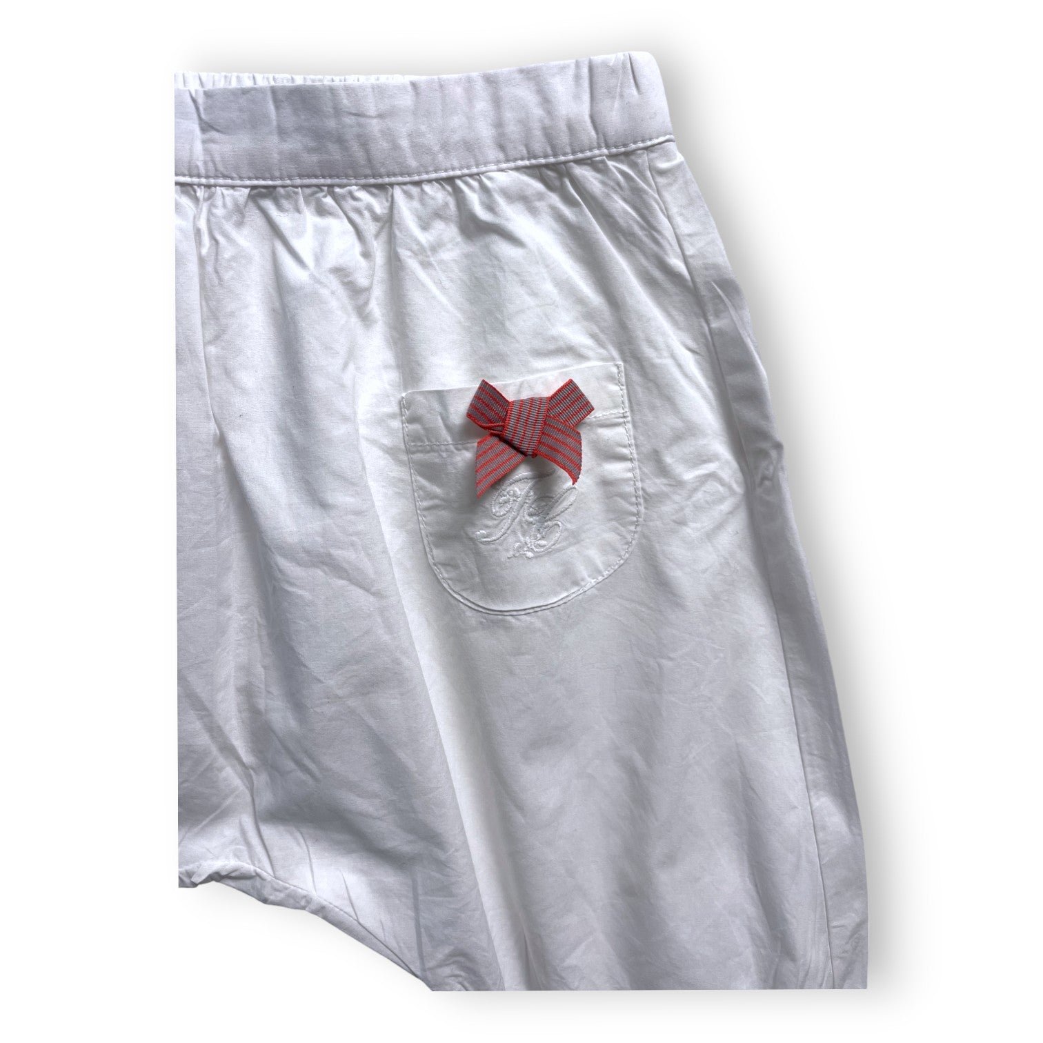 White baby pants - 12 months TARTINE ET CHOCOLAT - seconde-main White