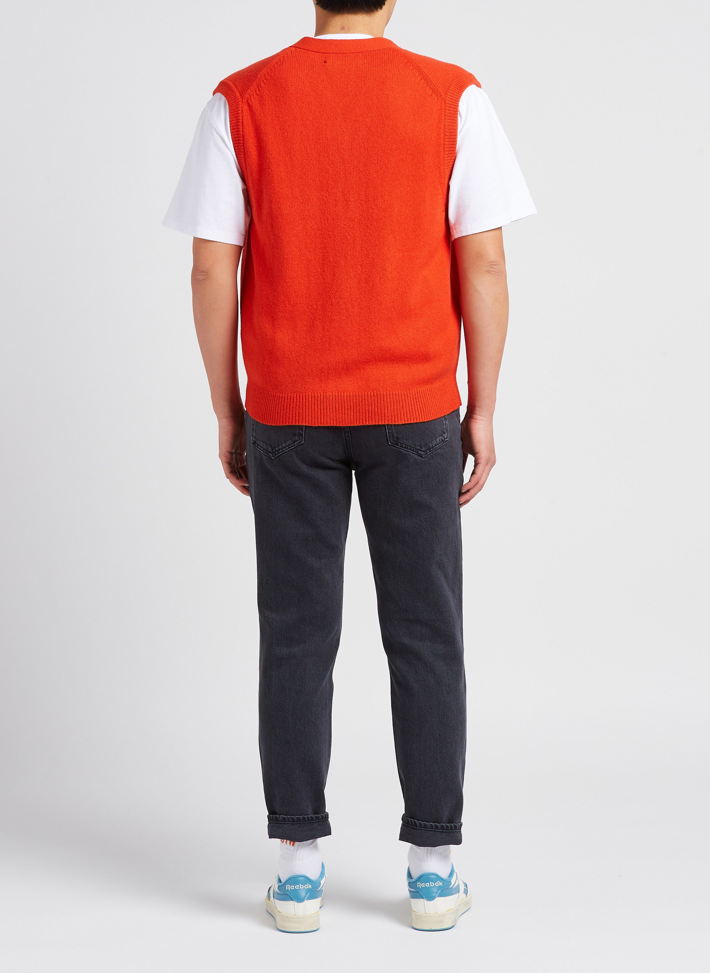 Cardigan en laine mélangée  SAMSOE SAMSOE Orange