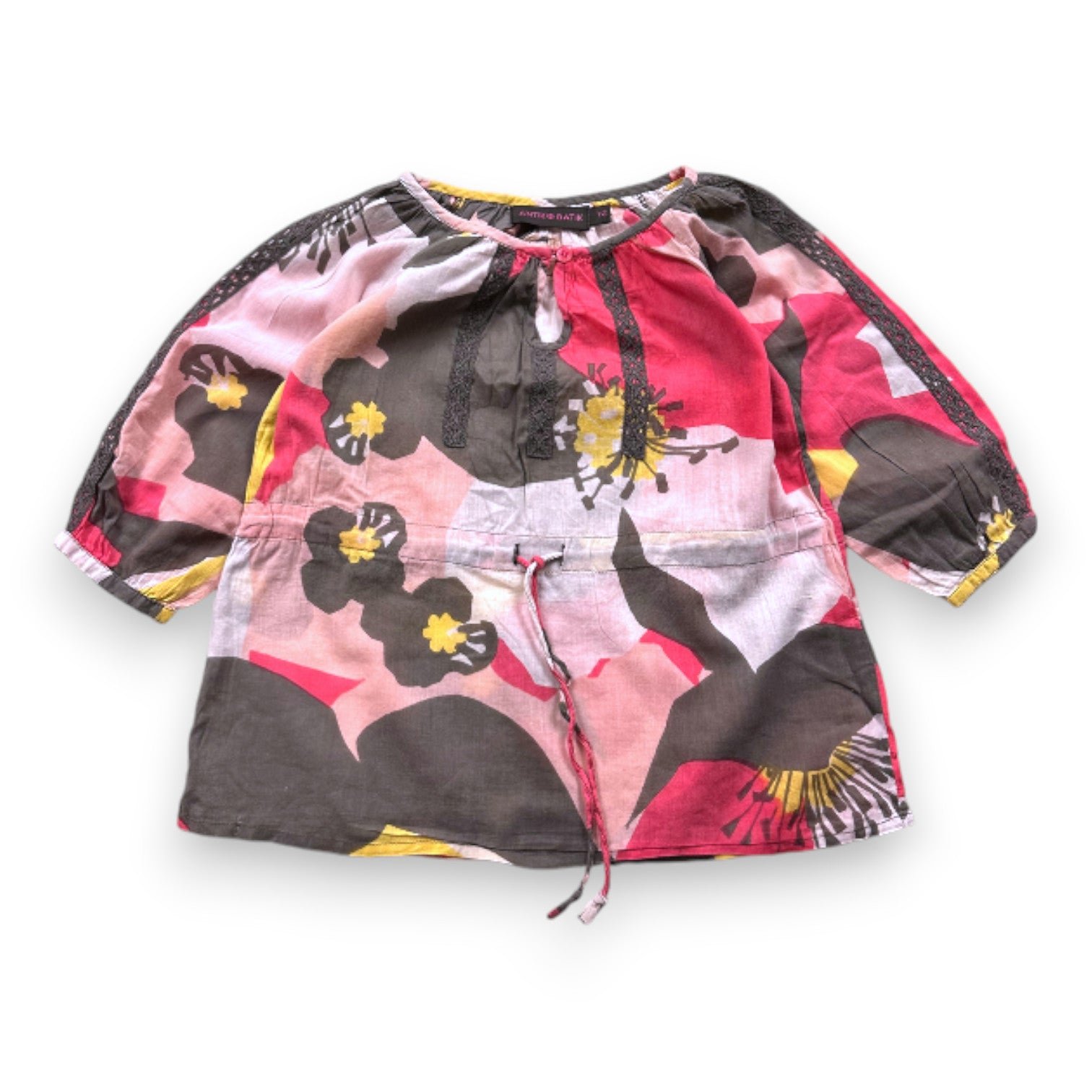 Pink baby dress - 24 months ANTIK BATIK - Seconde Main Pink