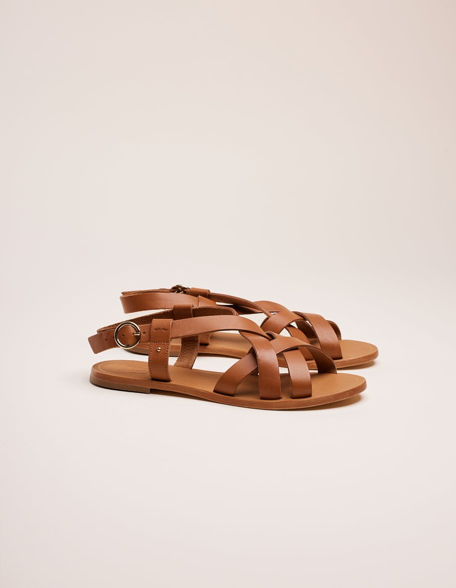 Sandals ODAJE EX. M.MOUSTACHE Brown