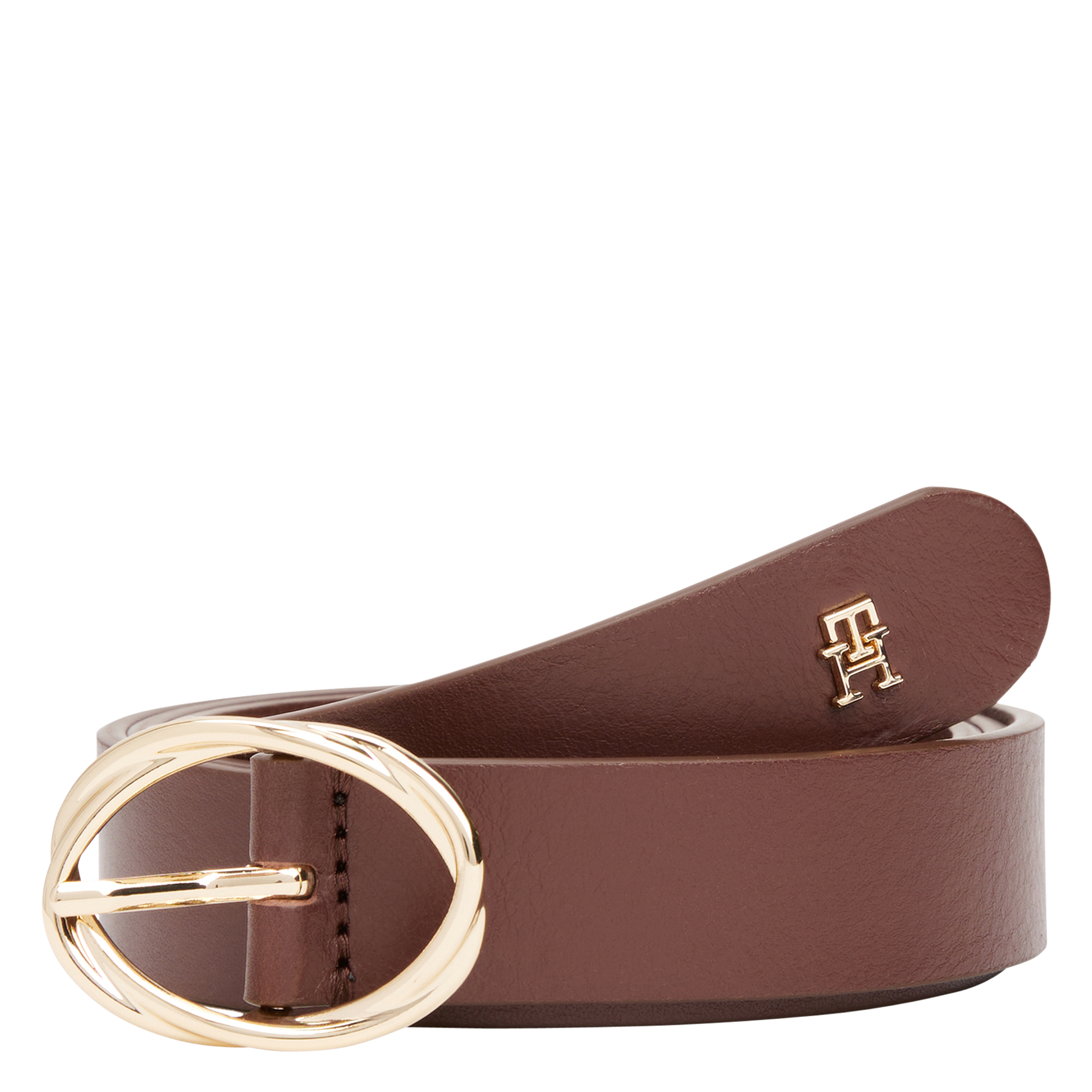 ceinture tommy hilfiger femme marron