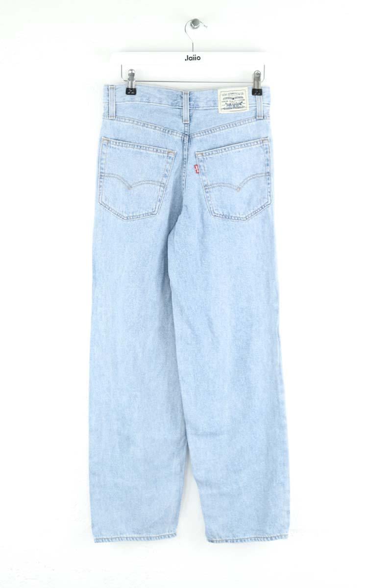 Cotton straight jeans LEVI'S - Seconde main Blue