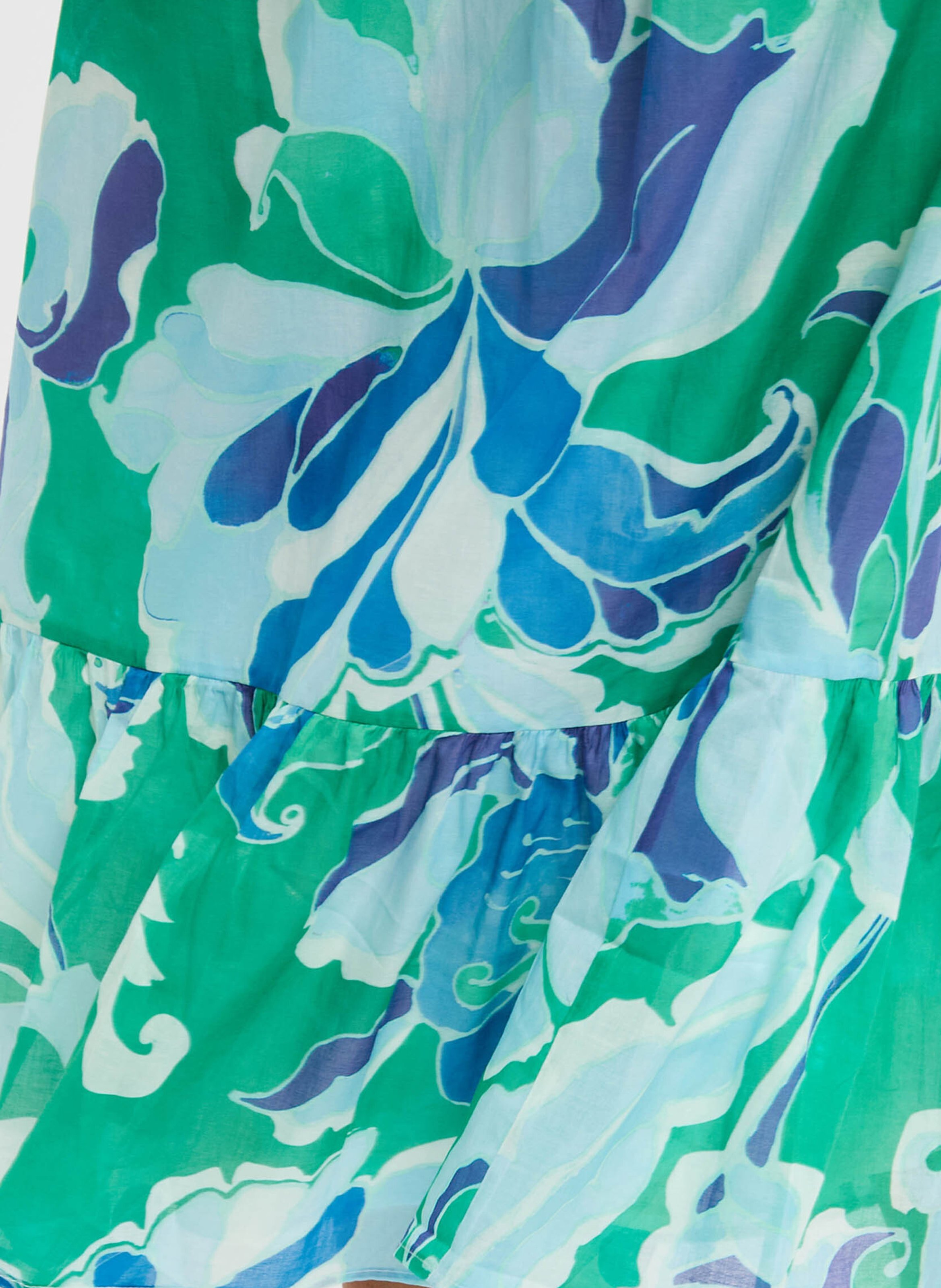 Jupe midi à imprimé floral MORGAN Multicolore