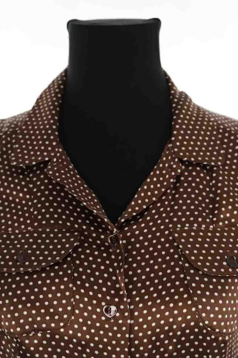 Polo shirt TARA JARMON - Seconde Main Brown