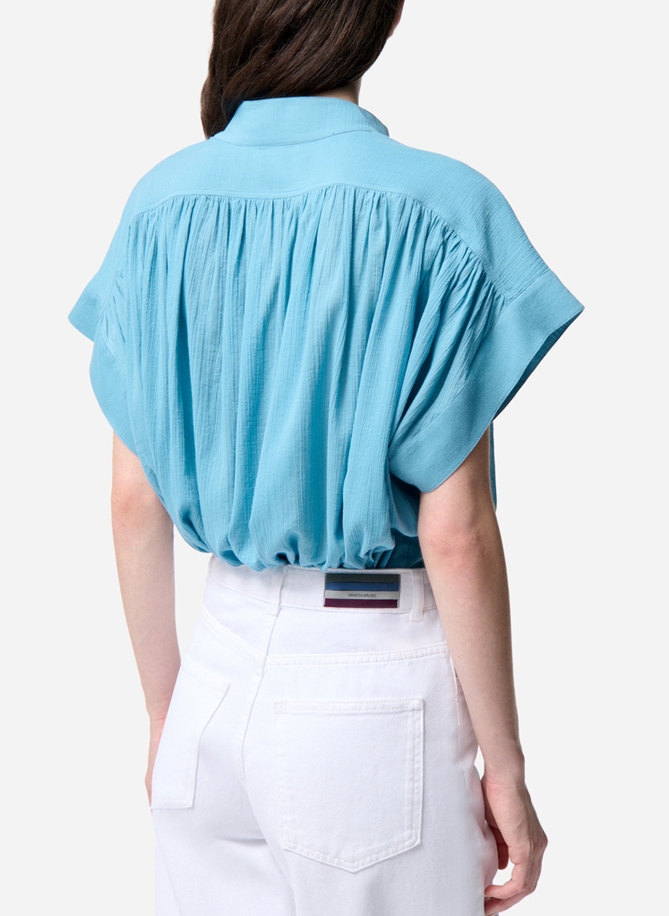 V-neck blouse VANESSA BRUNO Blue