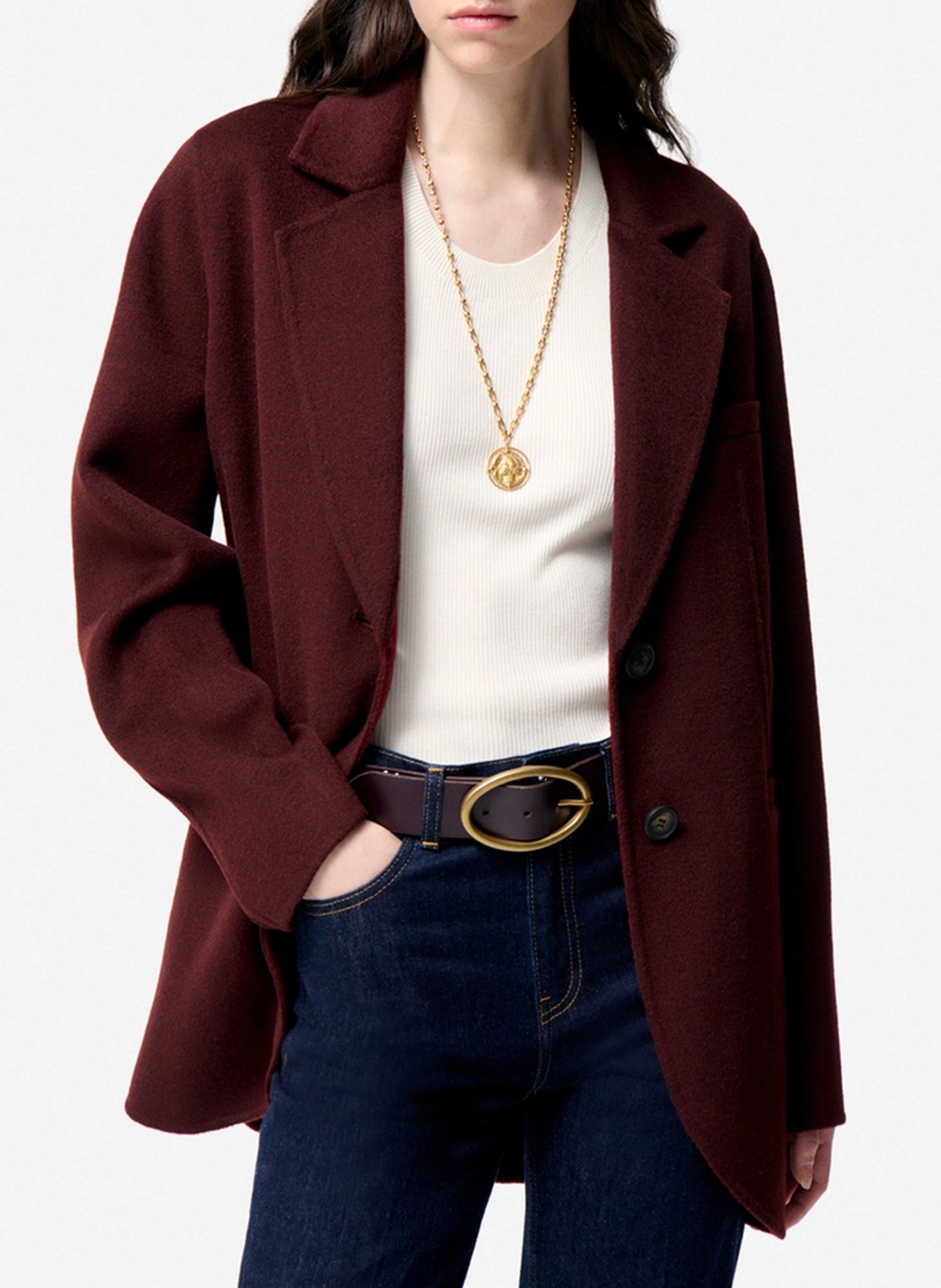 Rechte blazer VANESSA BRUNO Rood