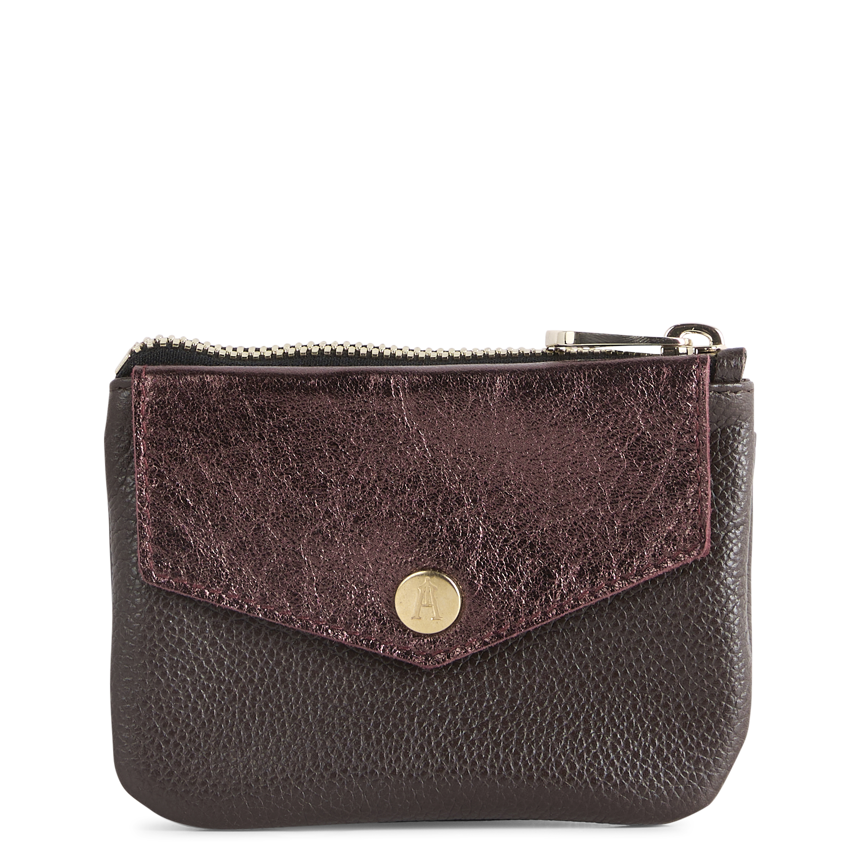 Portefeuille en cuir CRAIE STUDIO Marron