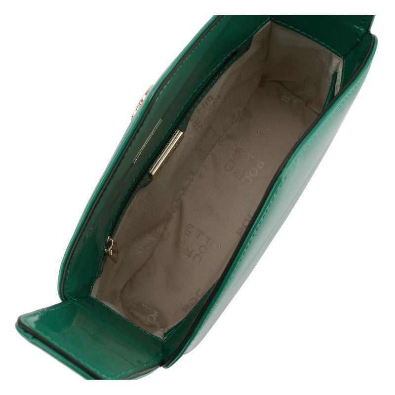 Shoulder bag - synthetic and leather POURCHET Green