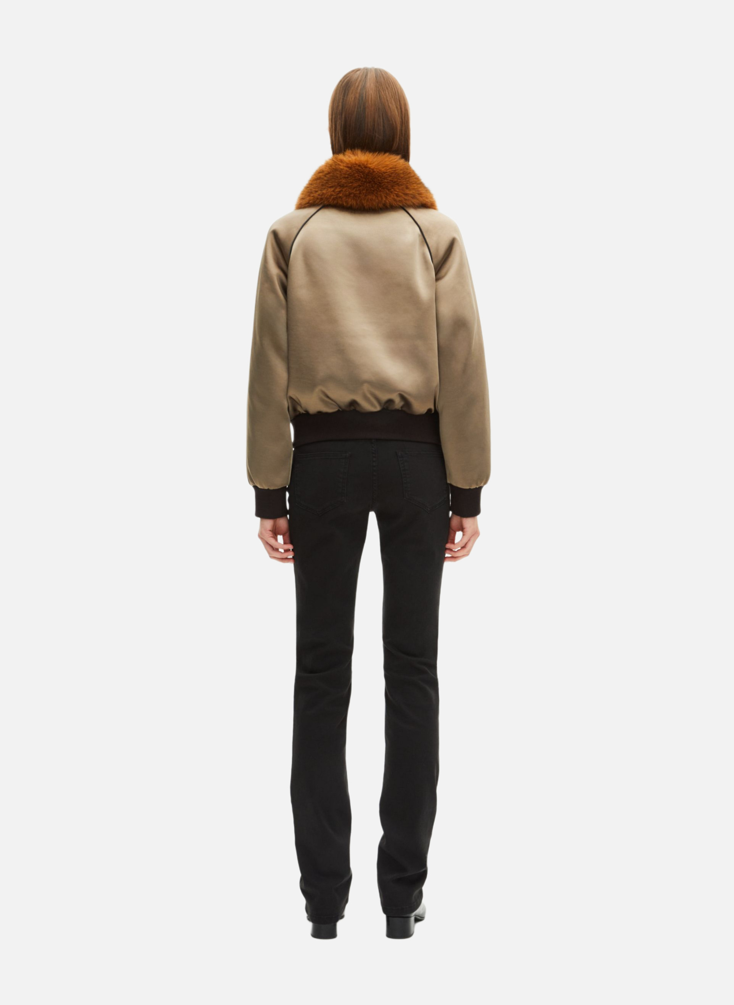 Satin jacket THE KOOPLES Green