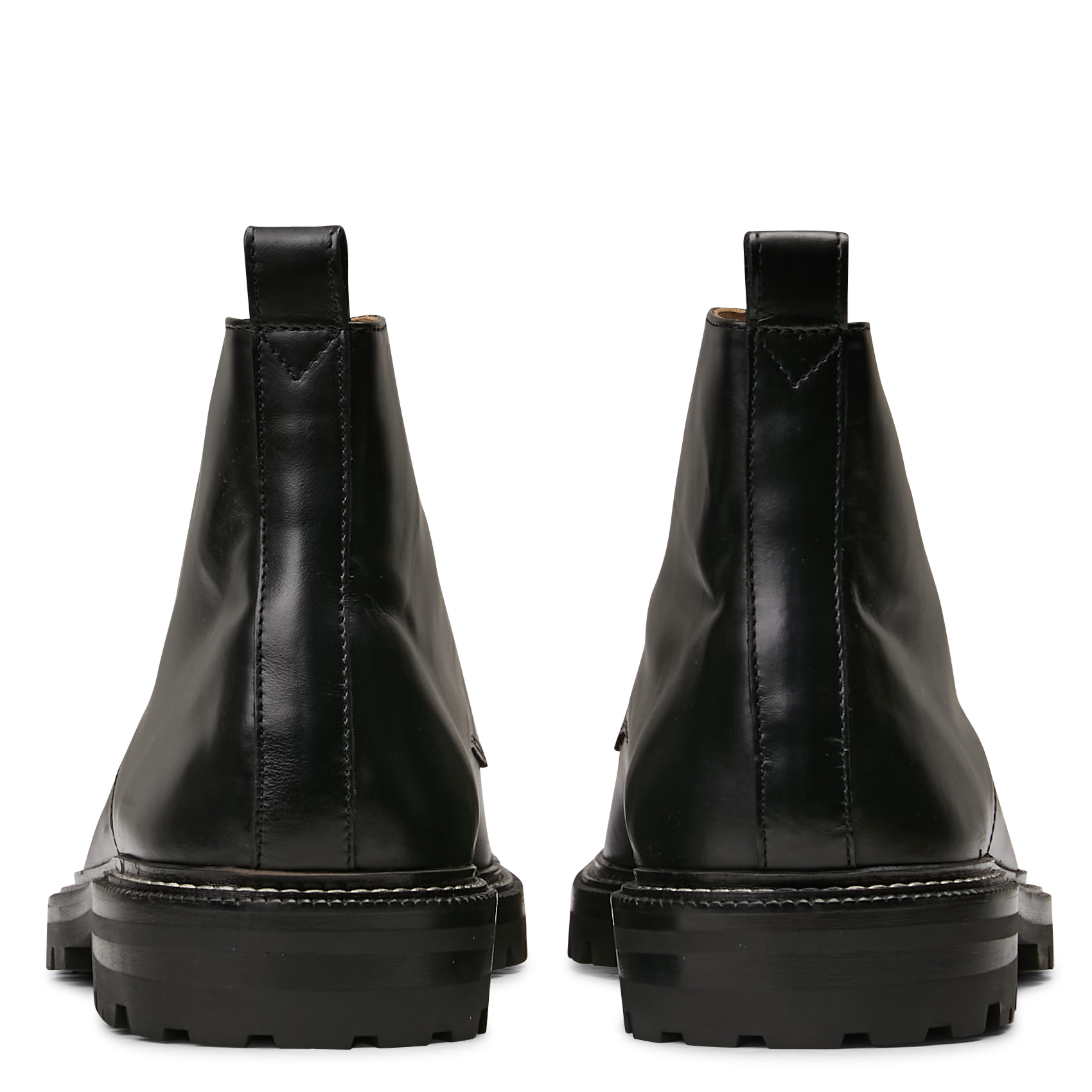 Boots en cuir BOBBIES Noir