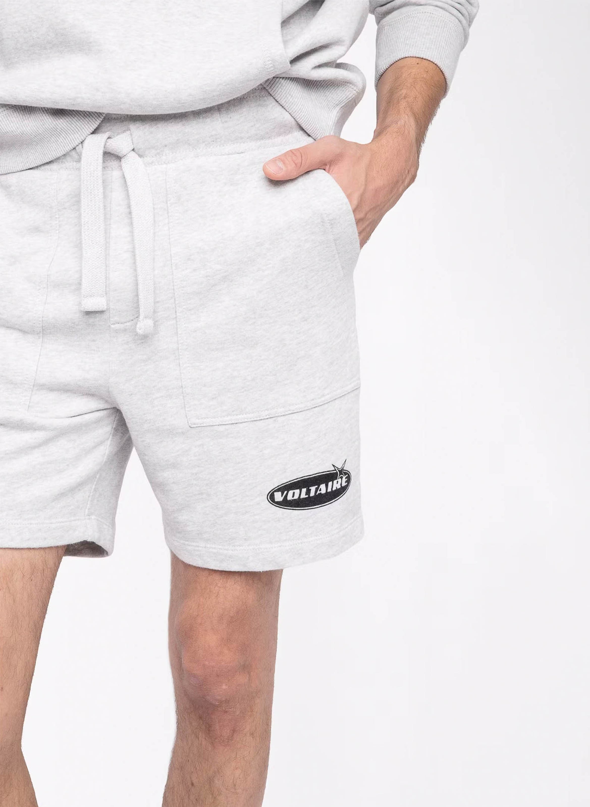 Straight cotton shorts ZADIG&VOLTAIRE Grey