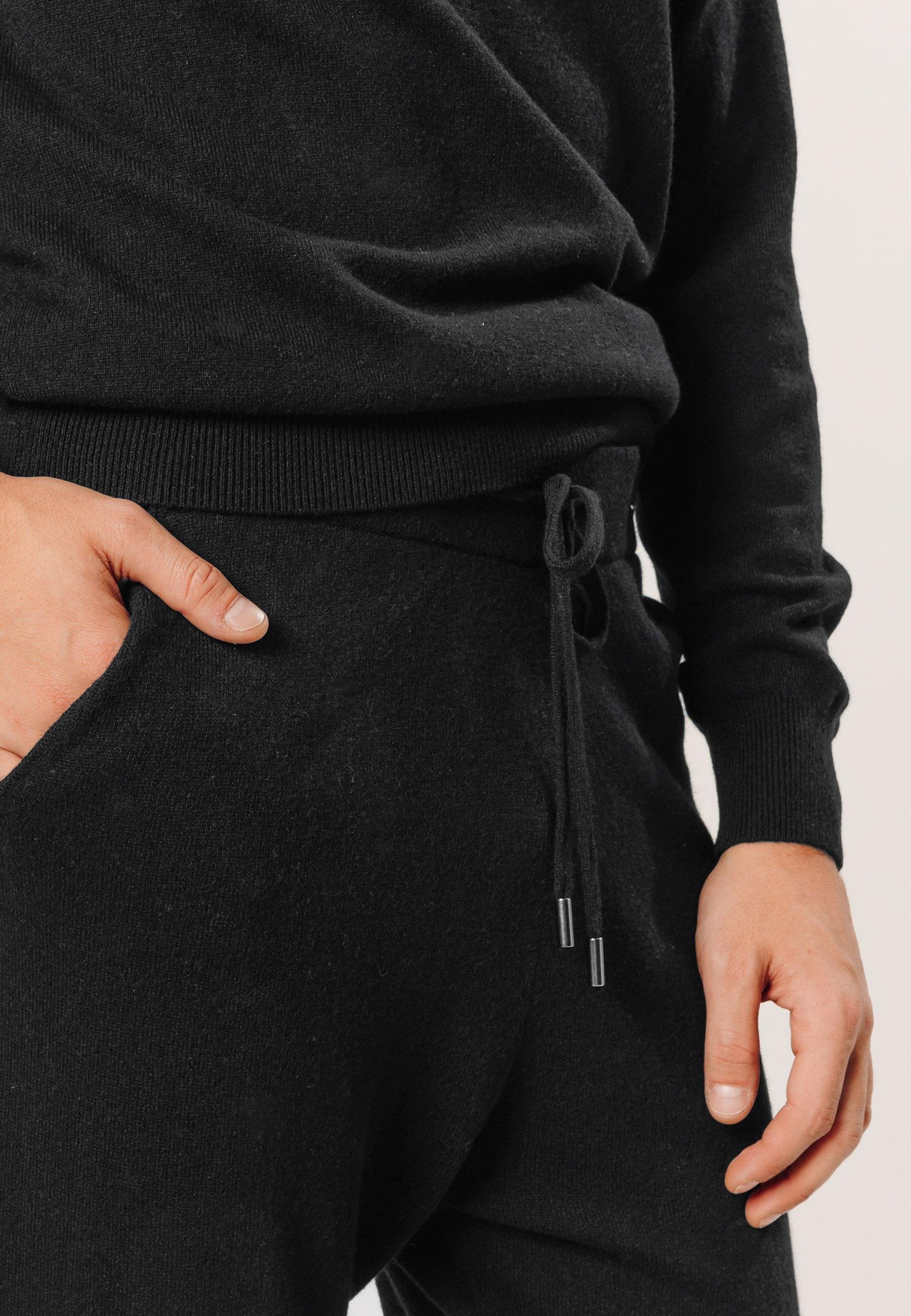 Pantalon jogging en cachemire RODIER Noir