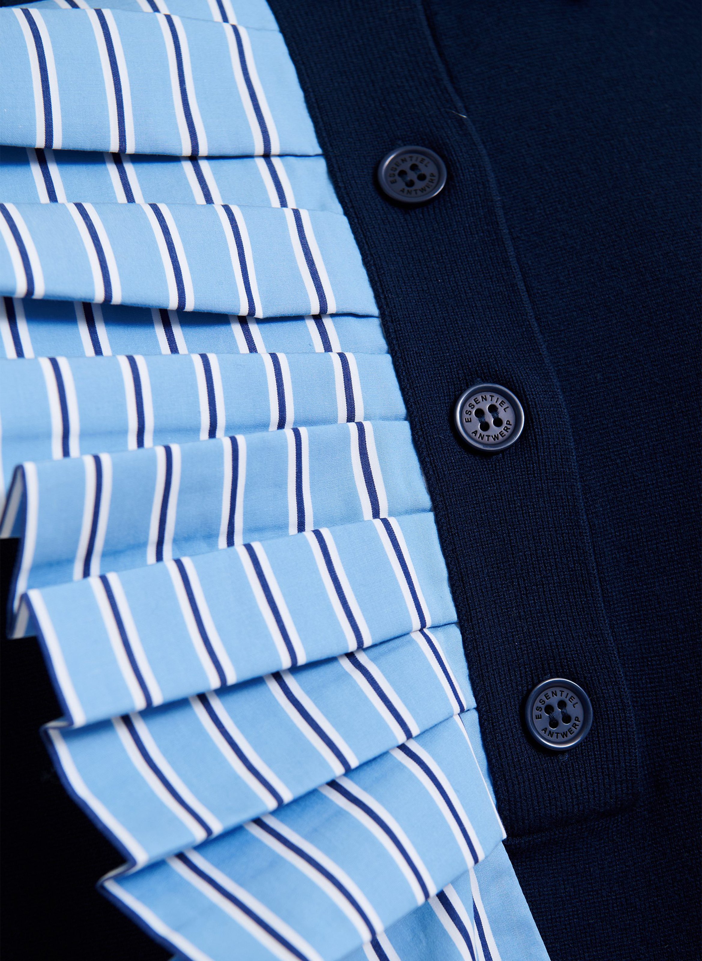 Short-sleeved polo shirt ESSENTIEL ANTWERP Blue