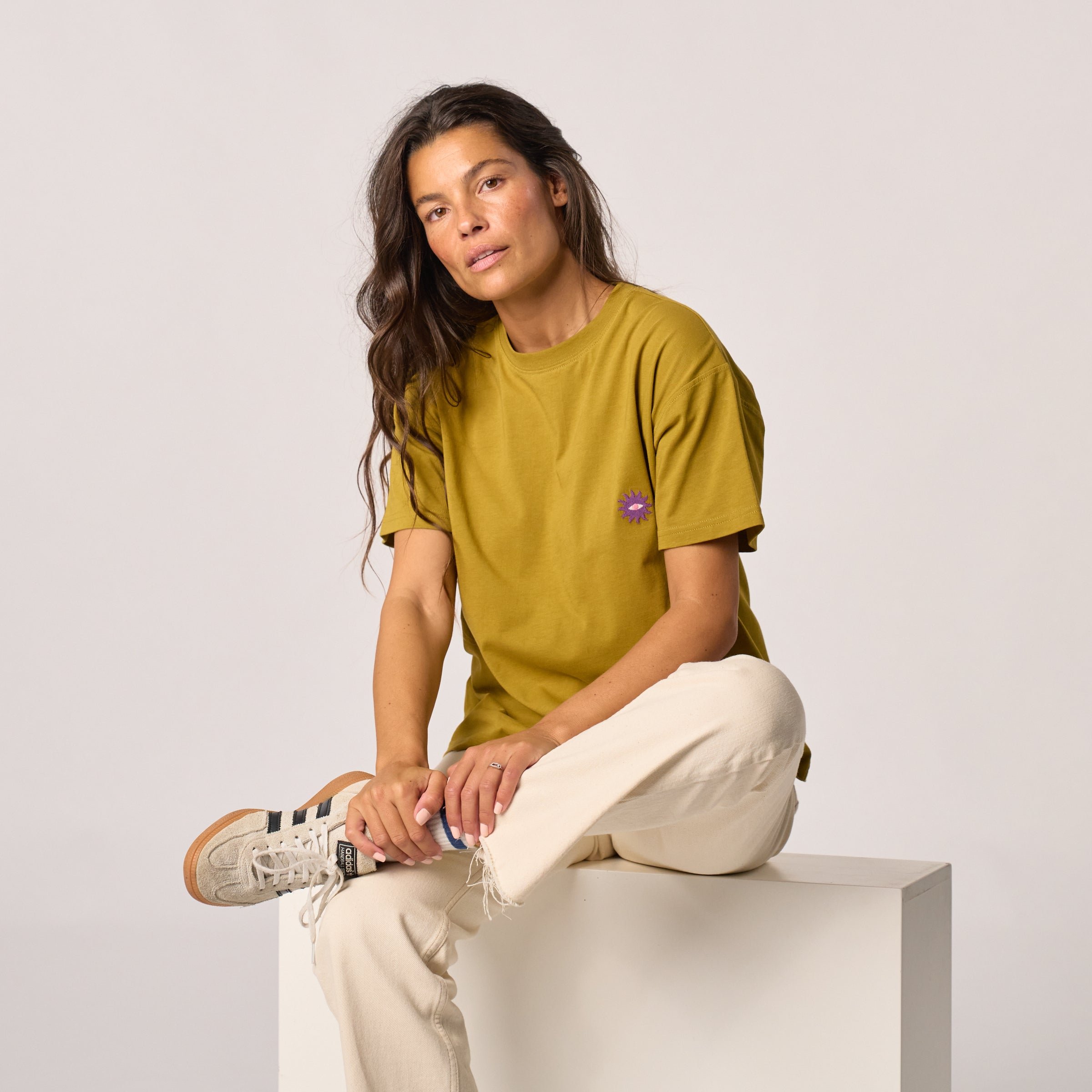 Organic cotton T-shirt BILLYBELT Green