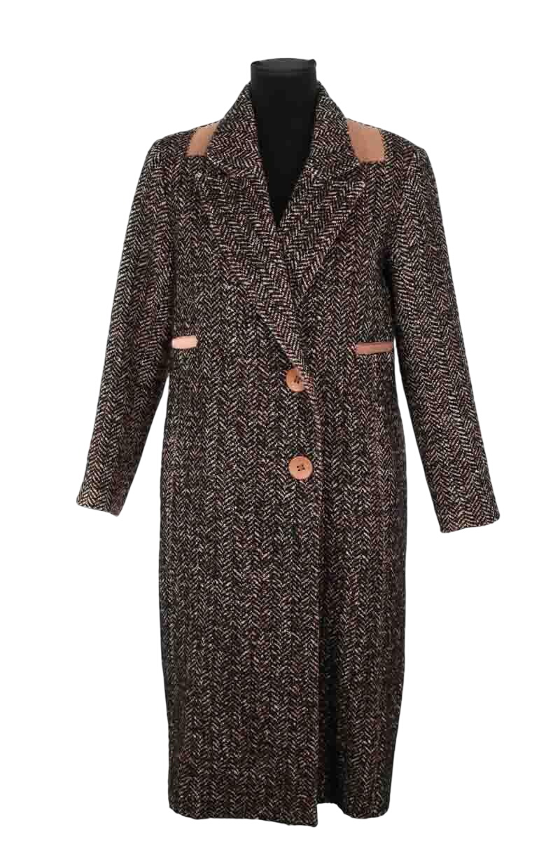 Coat TARA JARMON - Seconde Main Black