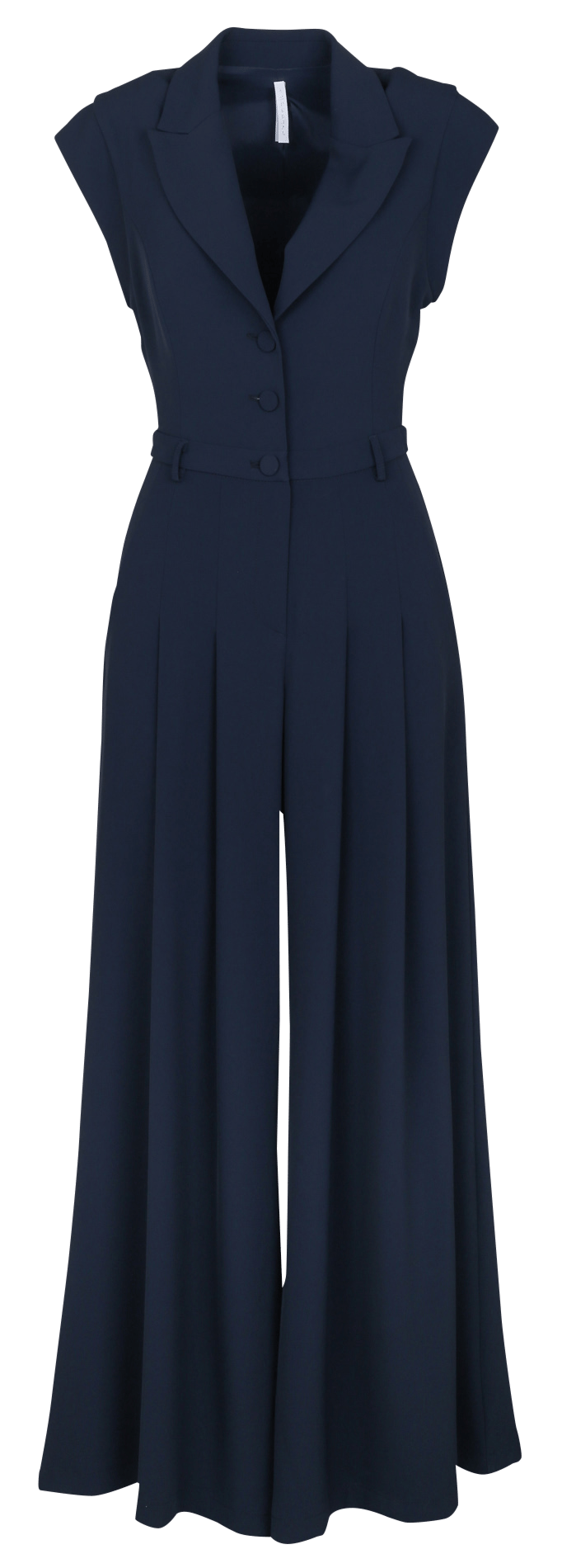 Jumpsuit with tailored collar IMPERIAL