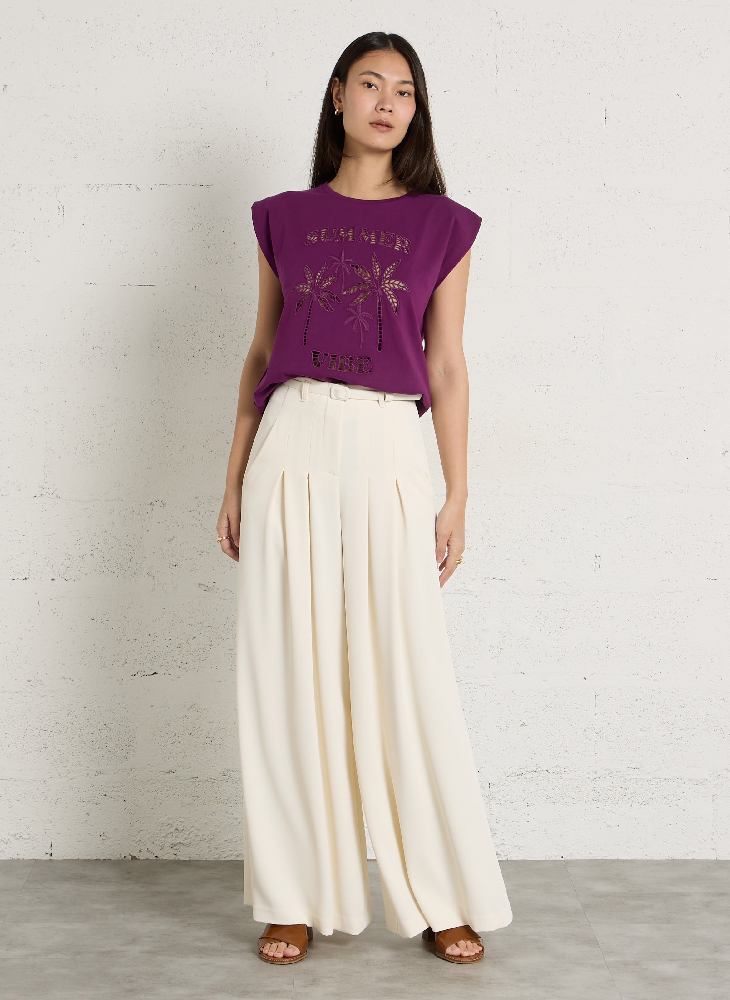 Sandali alti in pelle MELLOW YELLOW Marrone