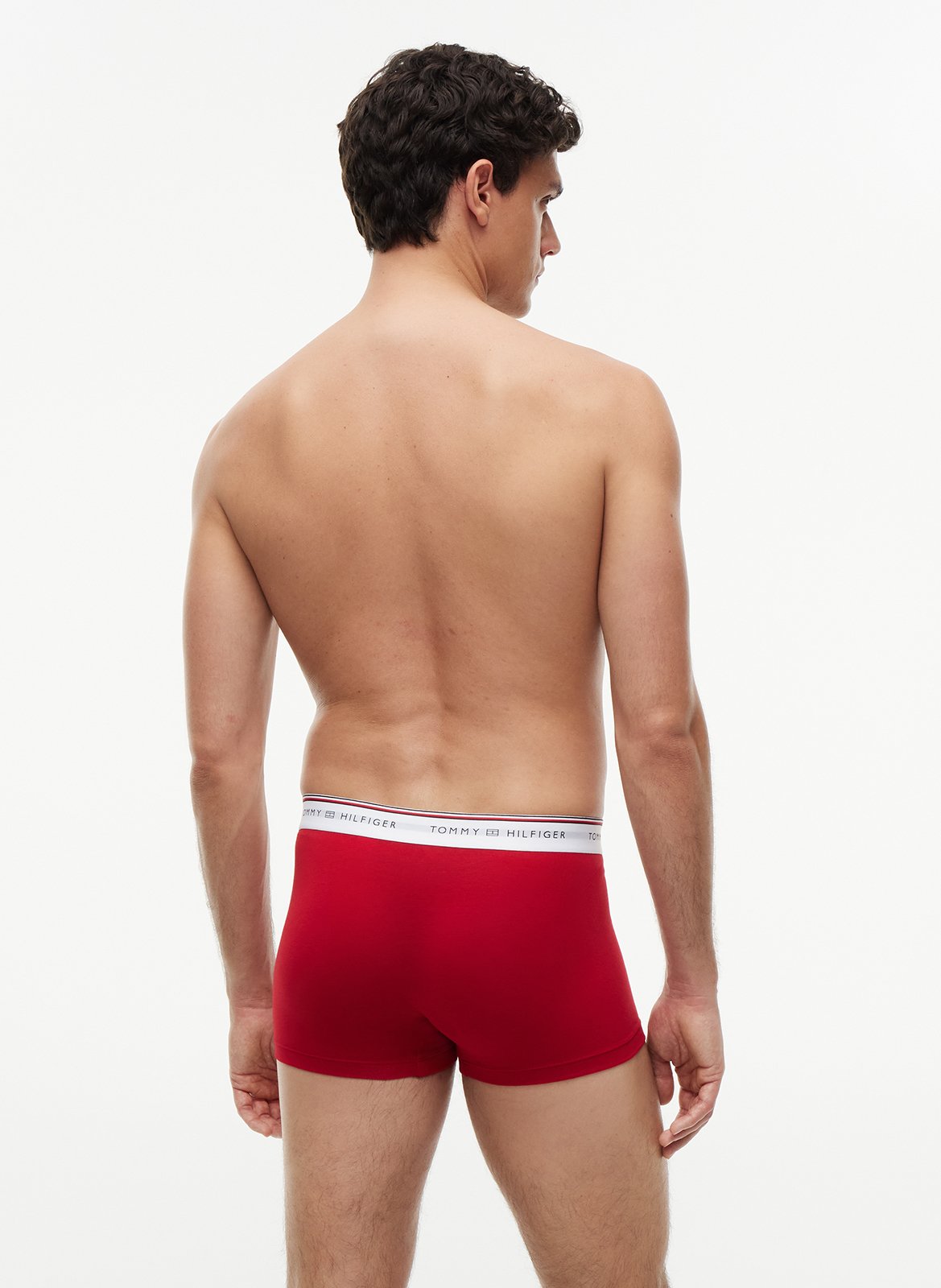 Setje met 3 boxershorts | katoenblend TOMMY HILFIGER Groen