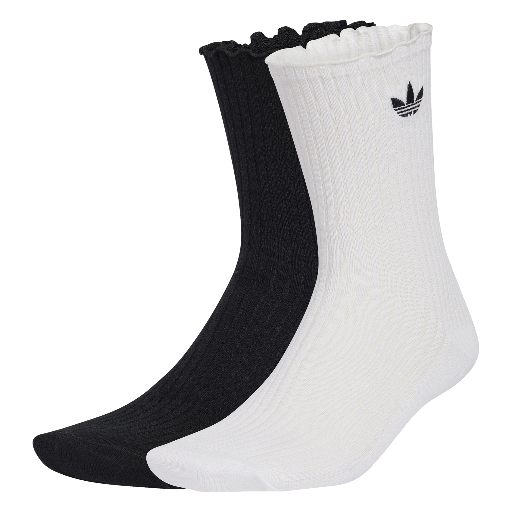 Lot de 2 paires de chaussettes en coton mélangé ADIDAS Noir